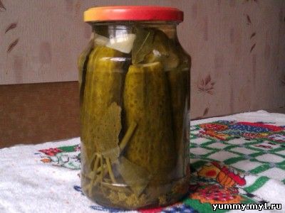 Соленые огурцы